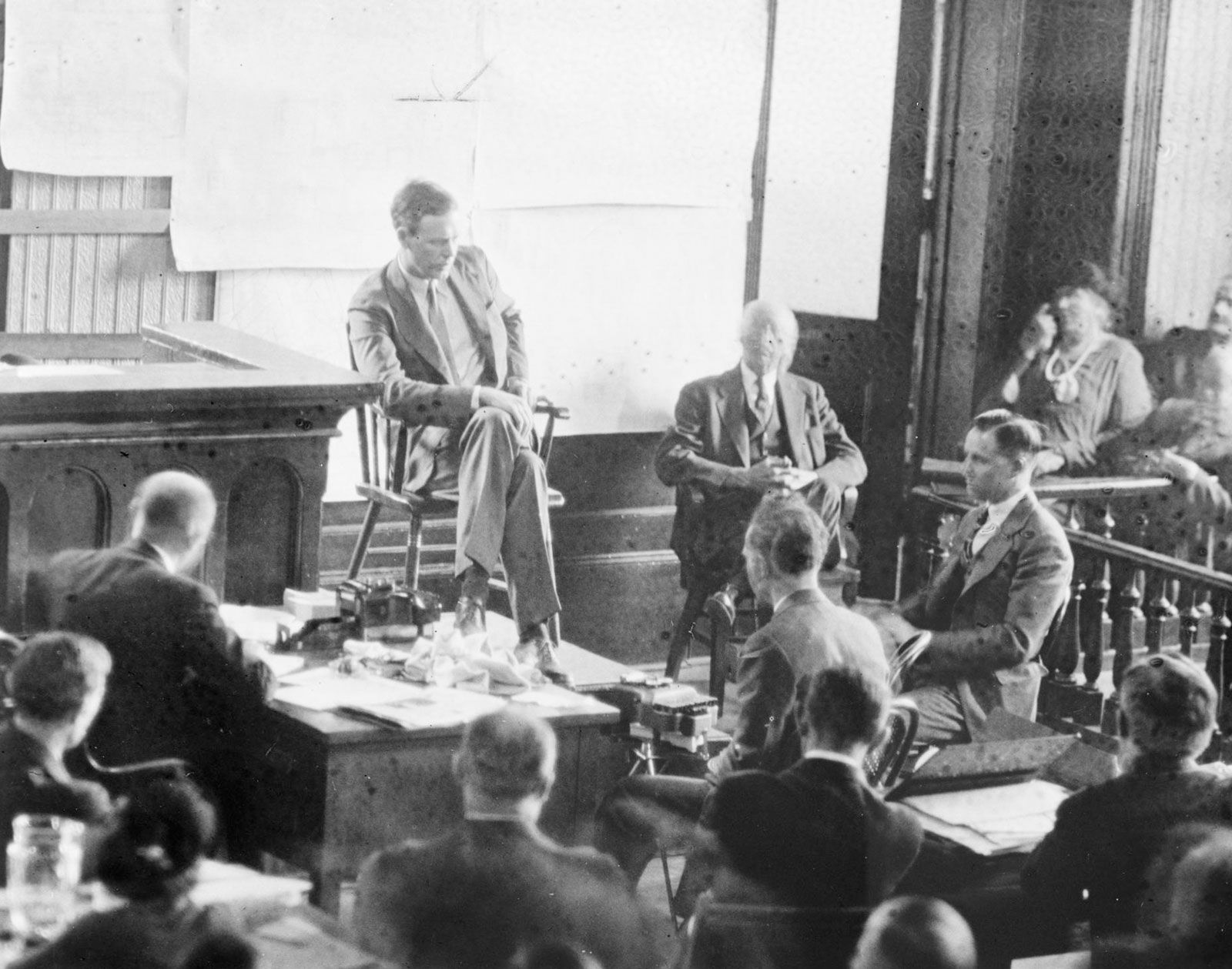 Lindbergh baby ransom paid, body found, Hauptmann convicted in 1935