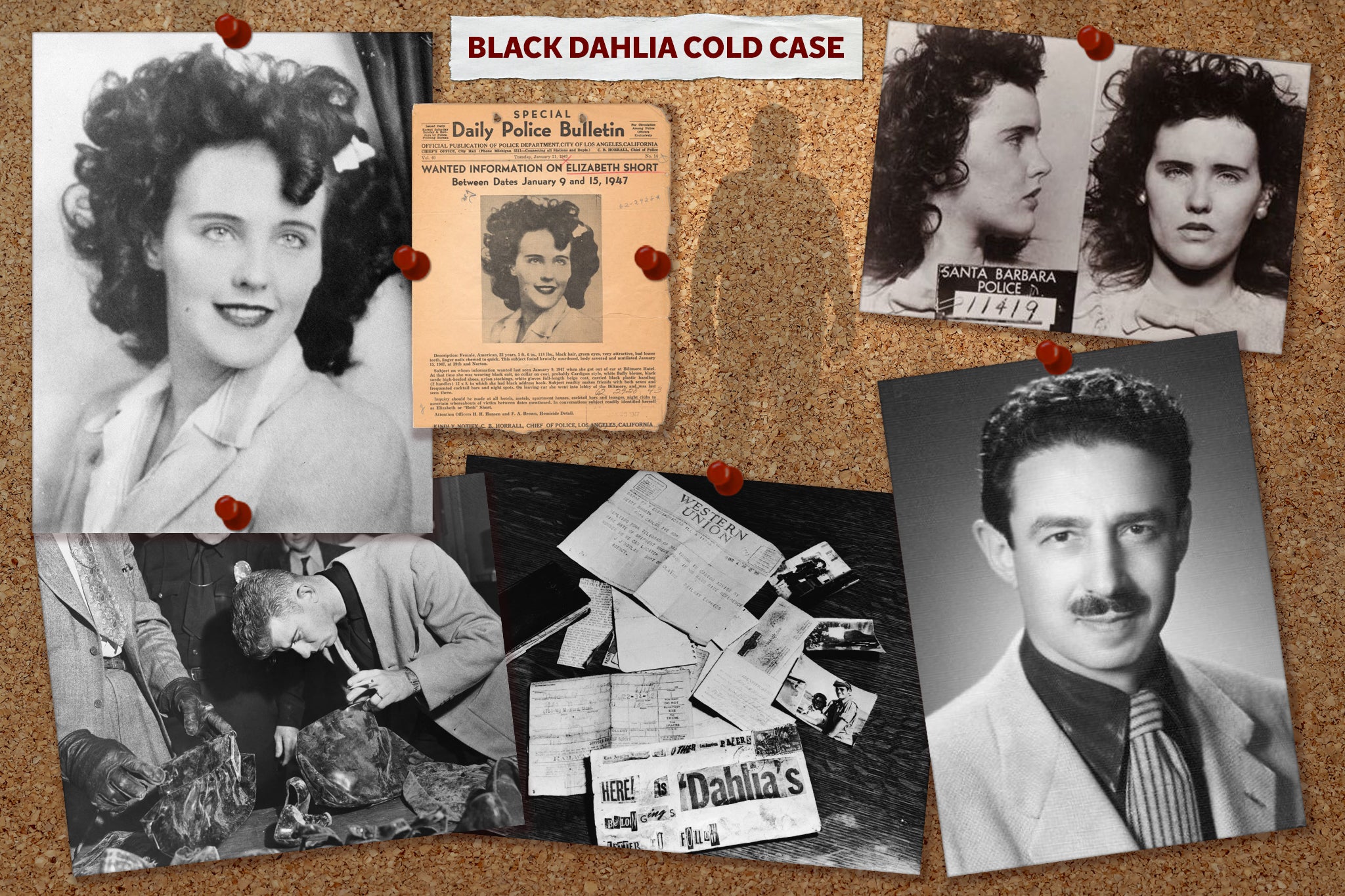 Black Dahlia murder unsolved 76 years on: no one ever charged in Elizabeth Short killing