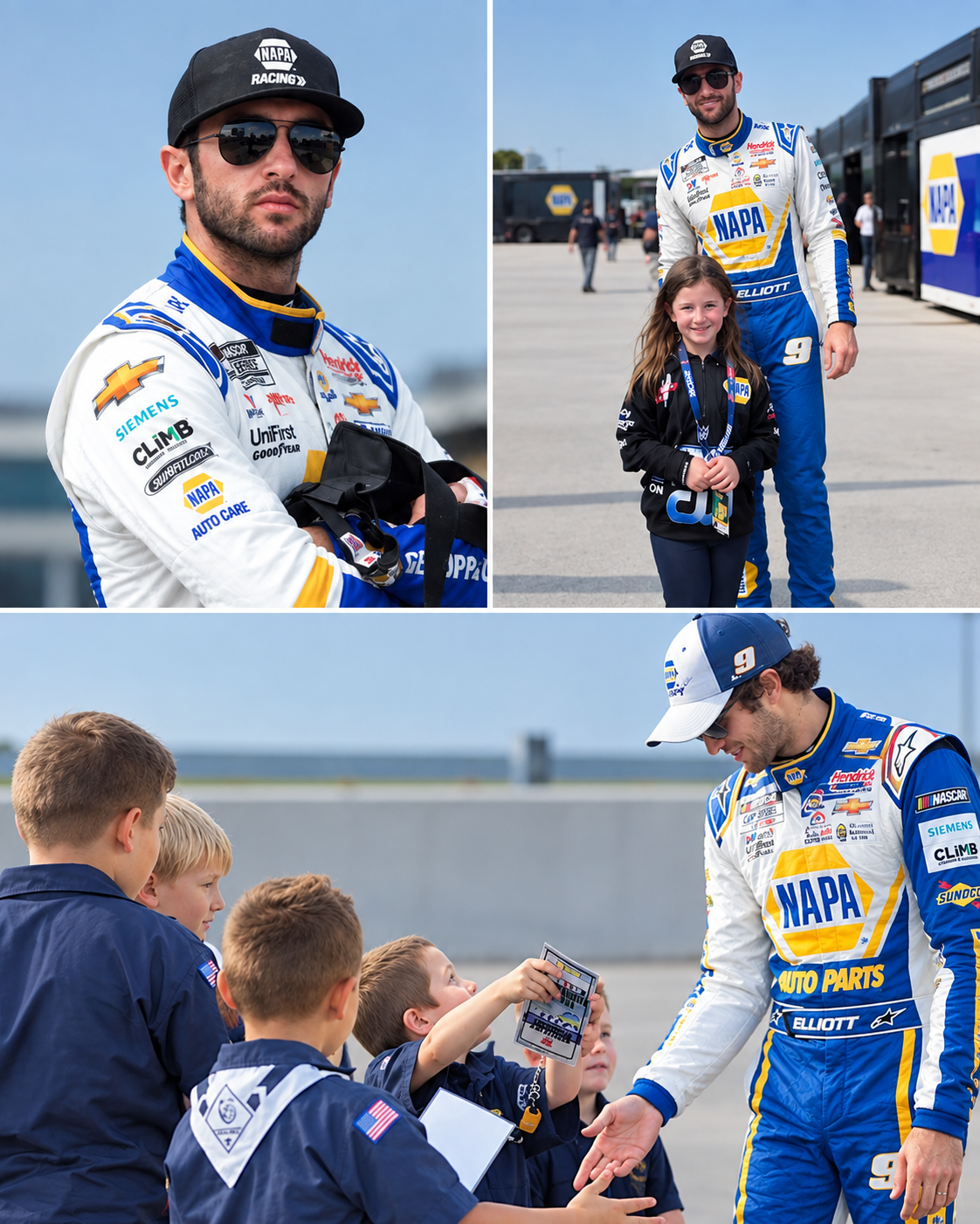 Chase Elliott Turns 12-Year-Old Cancer Survivor's Sketch Into Real NASCAR Ride