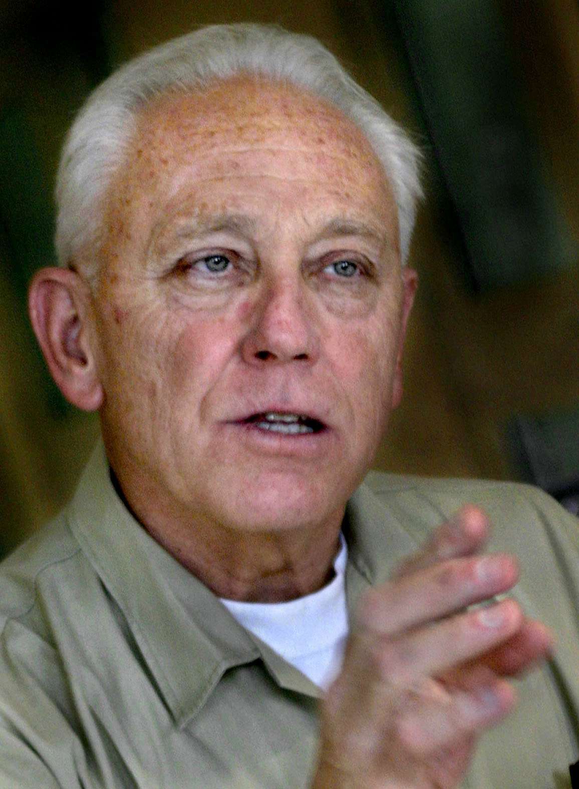 The blood spatter on MacDonald's pajama top that contradicted his story of fighting intruders