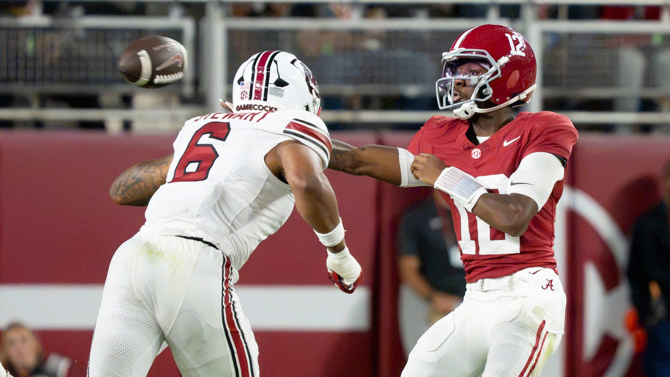 Beamer says no update on Dylan Stewart after SEC suspension served