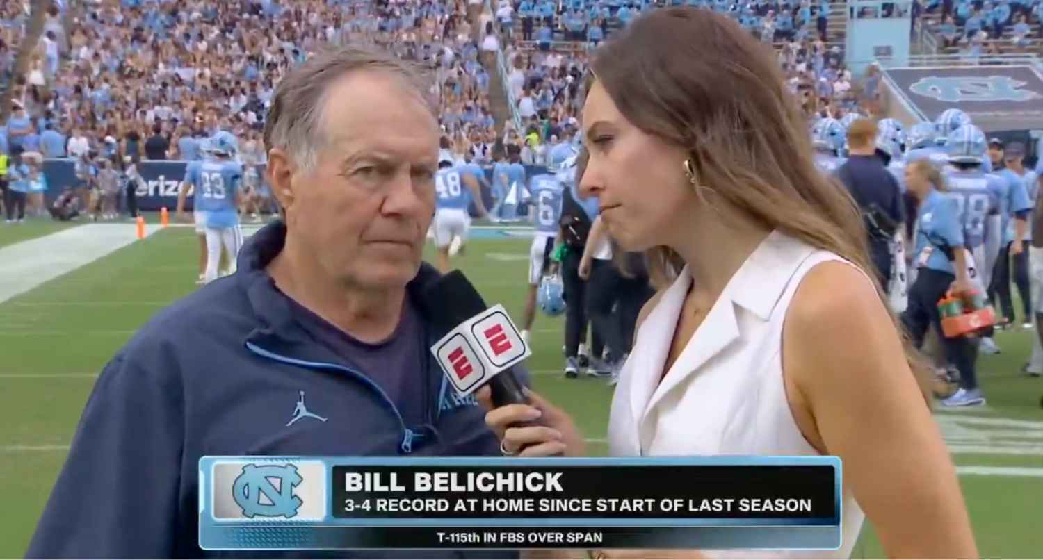 Belichick's dry third-down answer gets instantly punished by Notre Dame touchdown