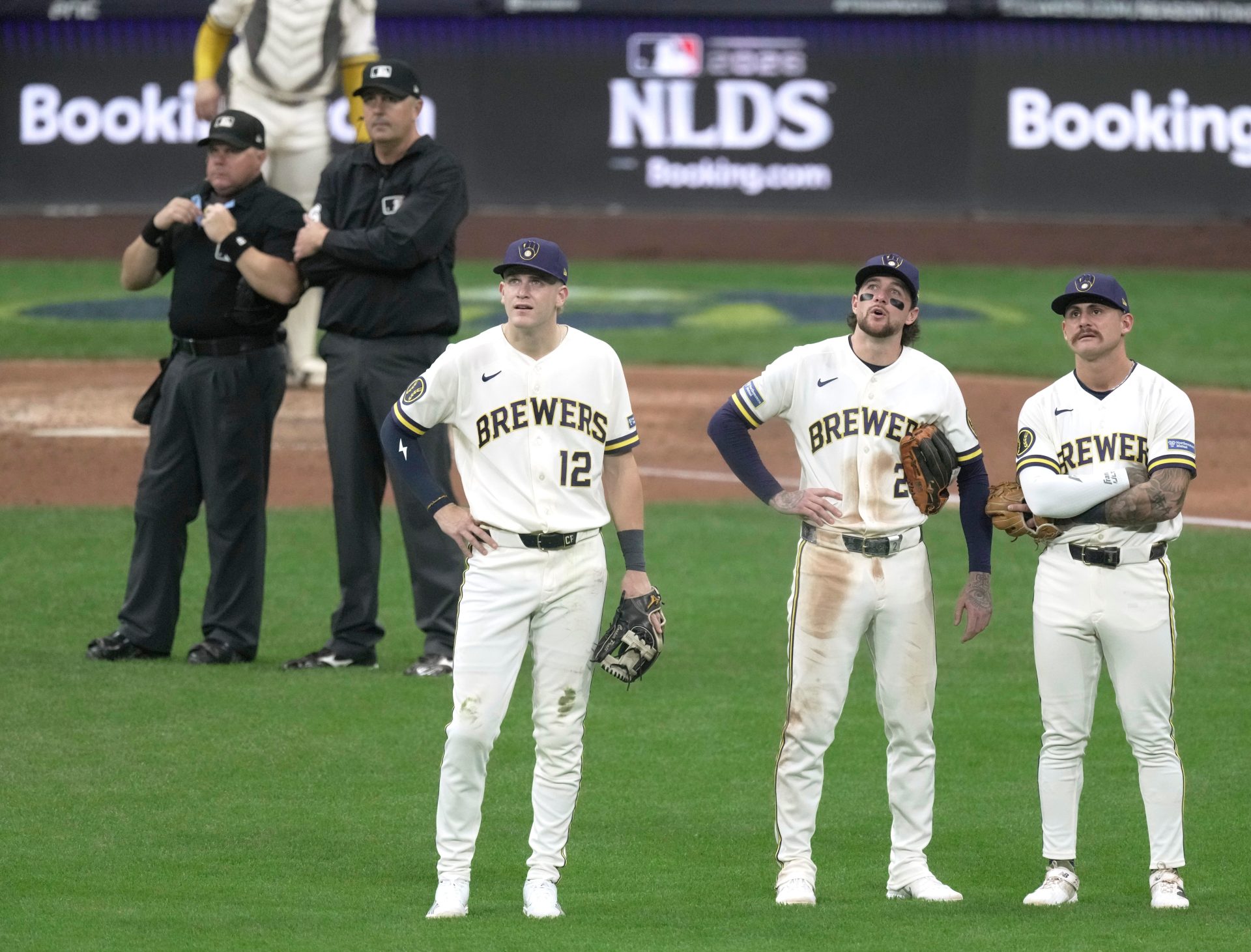 Brewers Open Roof for Game 2 After Wild Roof-Aided Game 1 Win