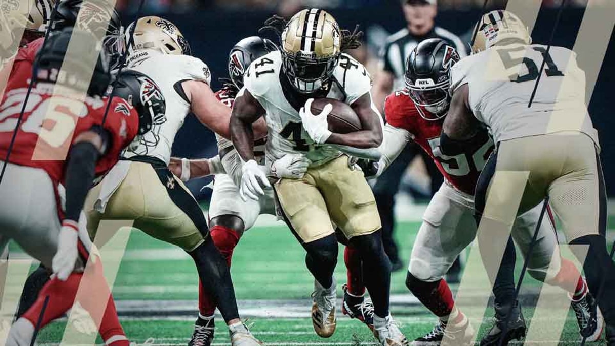 Falcons RBs score 5 TDs, Kamara takes over Saints backfield in Week 4