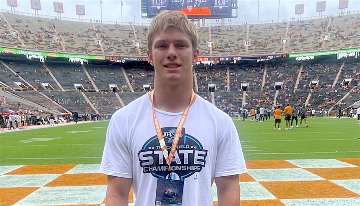 Top100 LB Austin Phillips says Tennessee was the loudest stadium he has been to