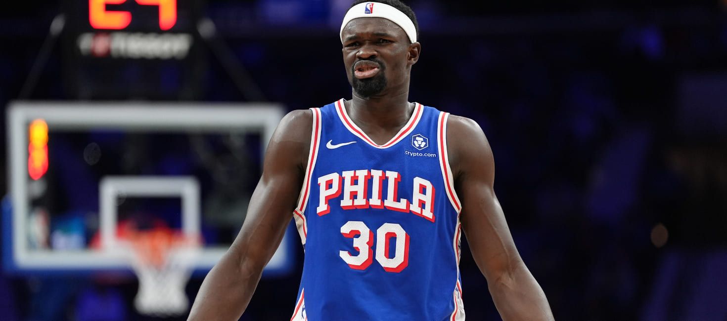 Adem Bona (left foot sprain) out Monday, day-to-day for 76ers